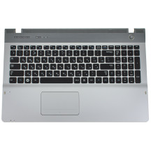 Клавіатура для ноутбука SAMSUNG (QX510, QX511 Keyboard+Touchpad+передня панель) rus, black