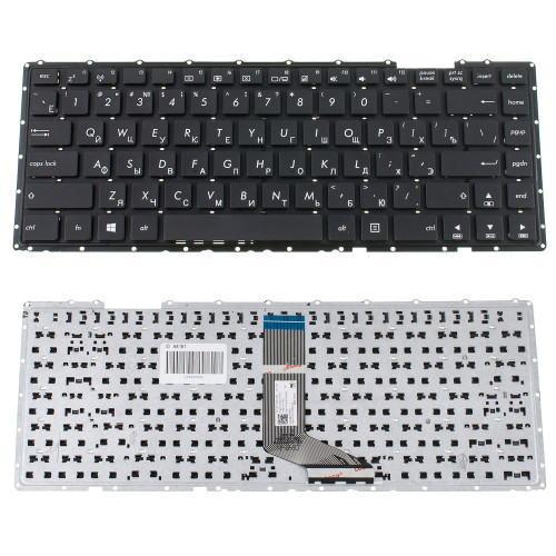 Клавіатура для ноутбука ASUS (P2440 series) rus, black, без фрейма (оригінал)