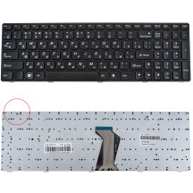УЦІНКА!!! Клавіатура для ноутбука LENOVO (G580, G585, N580, N585, Z580, Z585) rus, black, black frame