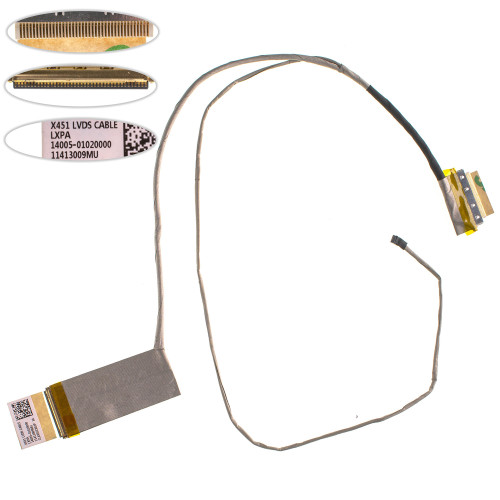 Шлейф матриці для ноутбука ASUS (X451CA), LED (14005-01020000)