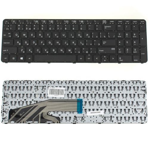 Клавиатура для ноутбука HP (ProBook: 450 G3, 455 G3, 470 G3) rus, black