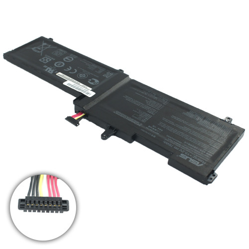Оригінальна батарея для ноутбука ASUS C41N1541 (ROG Strix: GL702VT, GL702VM, GL702ZC series) 15.2V 5000mAh 76Wh Black