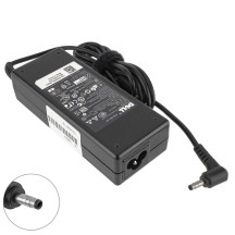 Блок живлення для ноутбука DELL 19.5V, 4.62A, 90W, 4.0*1.7, 3 hole, L-подібний роз'єм, black (без кабеля !)