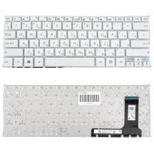 Клавиатура для ноутбука ASUS (E202SA series) rus, white, без фрейма