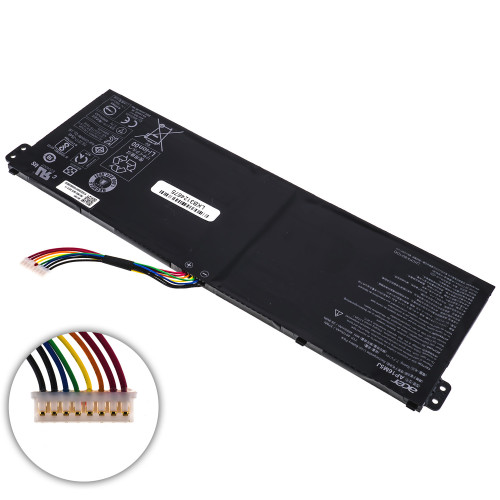 Оригінальна батарея для ноутбука ACER AP16M5J (Aspire ES1-523, ES1-532G, ES1-533, ES1-732) 7.7V 4810mAh 37Wh Black