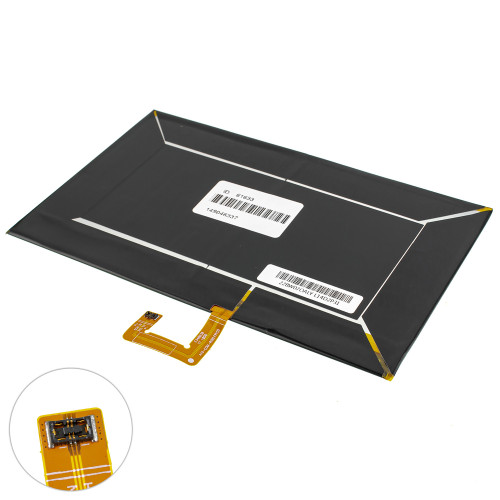 Батарея для планшета LENOVO L14D2P31 (IdeaTab: A10-70F, Tab 2 X30F, X30M series) 3.8V 7000mAh 26.6Wh Black