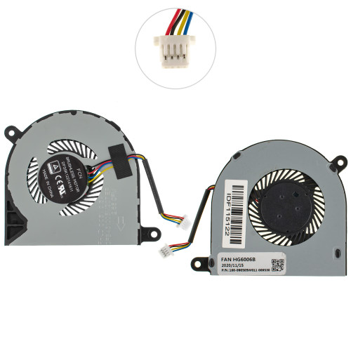 Вентилятор для ноутбука DELL INSPIRON 13 5368, 15 5568, 15 7569, 13 7368, 13 7378 series (031TPT) (Кулер)