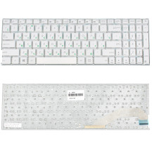 Клавиатура для ноутбука ASUS (X540 series) rus, white, без фрейма