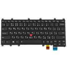 Клавіатура для ноутбука LENOVO (ThinkPad Yoga 260) rus, black