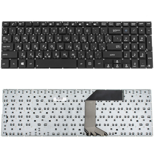 Клавіатура для ноутбука ASUS (K551, S551, V551) rus, black, без фрейма