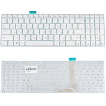 Клавіатура для ноутбука ASUS (E502MA, E502SA series) rus, white, без фрейма