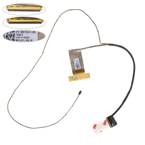 Шлейф матриці для ноутбука ASUS (X751LAB, X751LDC, X751LJC, X751LK) (14005-01190000)
