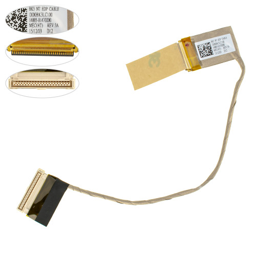 Шлейф матрицы для ноутбука ASUS (N751, GL771 series), EDP (14005-01470200)