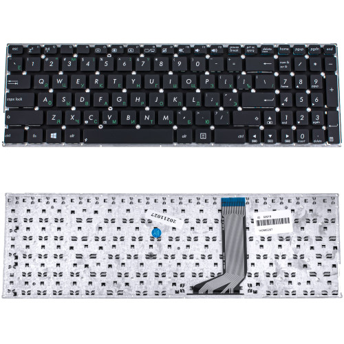 Клавиатура для ноутбука ASUS (X556 series) rus, black, без фрейма