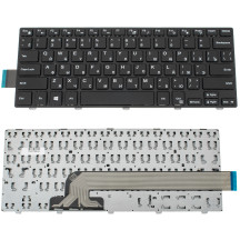 Клавиатура для ноутбука DELL (Vostro: 3458, 3459, Latitude: 3450) rus, black