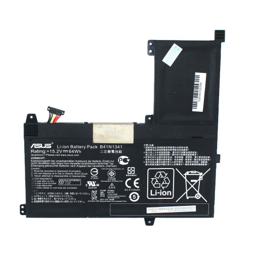 Оригінальна батарея для ноутбука ASUS B41N1341 (Q502LA) 15.2V 4110mAh 64Wh Black (0B200-00960000)