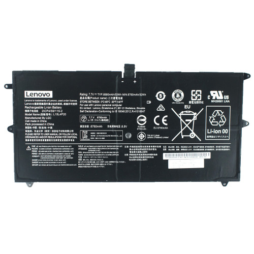 Оригинальная батарея для ноутбука LENOVO L15L4P20 (Yoga 900S-12ISK) 7.7V 6890mAh 53Wh Black