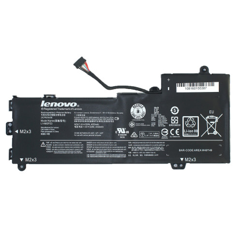 Оригінальна батарея для ноутбука LENOVO L14M2P23 (IdeaPad 100-14IBY series) 7.4V 4050mAh 30Wh Black