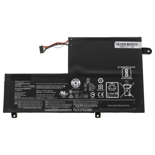 Оригинальная батарея для ноутбука LENOVO L14M3P21 (Flex3-1580, Edge 2-1580 series) 11.1V 4050mAh 45Wh Black