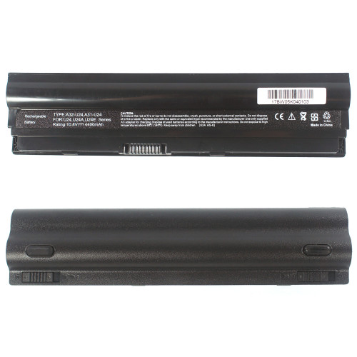 Батарея для ноутбука ASUS A32-U24 (U24, U24A, U24E, X24E series) 10.8V 4400mAh Black