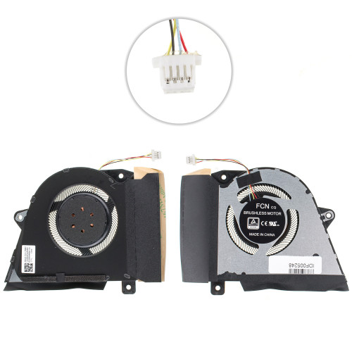 Оригинальный вентилятор для ноутбука ASUS ROG Zephyrus G14 GA401QE (GPU FAN) (13NR05S0AP0201) (Кулер)