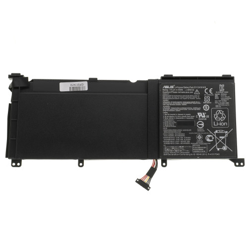 Оригінальна батарея для ноутбука Asus C41N1416 (Zenbook Pro UX501VW, UX501JW, G501JW) 15.2V 3800mAh 60Wh Black