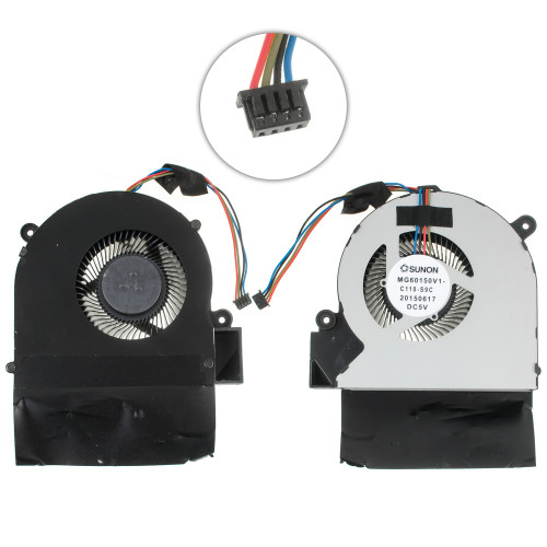 Вентилятор для ноутбука ACER PREDATOR 15 G9-591, G9-591G, G9-791G (Two fan: Left+Right) (23.Q04N5.003 ) (Кулер)