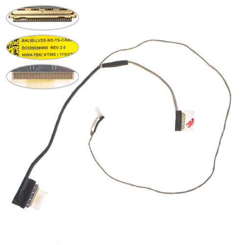 Шлейф матрицы для ноутбука HP (250 G4, 255 A6, 255 A8, 255 E1), LED (DC020026M00)