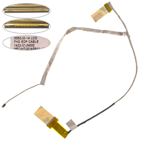Шлейф матриці для ноутбука ASUS (X550 series), EDP (1422-01JN000)