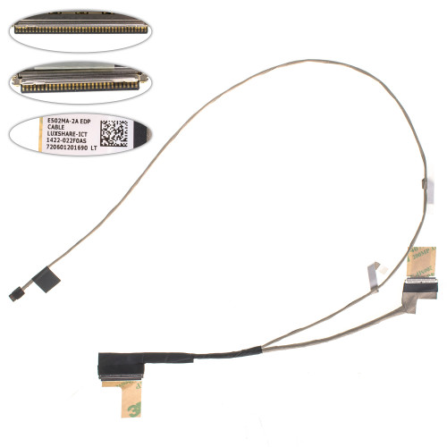 Шлейф матриці для ноутбука ASUS (EeeBook: E502MA,L502MA,R517MA,X502 MA,F502MA ), LED (14005-01670400)