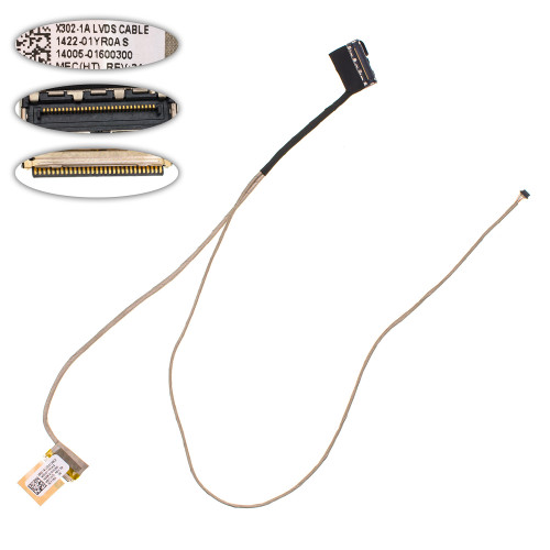 Шлейф матрицы для ноутбука ASUS (X302 series), LED (14005-01600100)