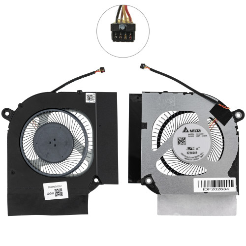 Оригінальний вентилятор для ноутбука ACER (Nitro V16 ANV16-41, ANV16-71), GPU FAN