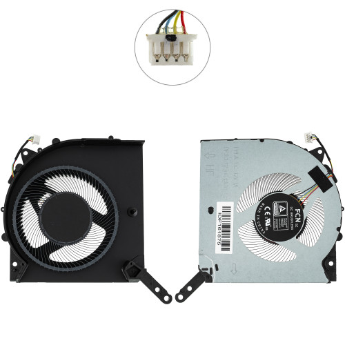 Оригинальный вентилятор для ноутбука Legion 5 Pro (16IAH7H, 16IAH7) CPU FAN 12V 