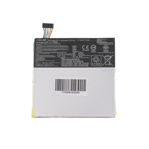 Батарея для планшета ASUS C11P1327 (Asus Memo Pad FE170CG, ME7010G, FE170CG, FE7010CG, FE170CBG) 3.8V 3910mAh 15Wh Silver