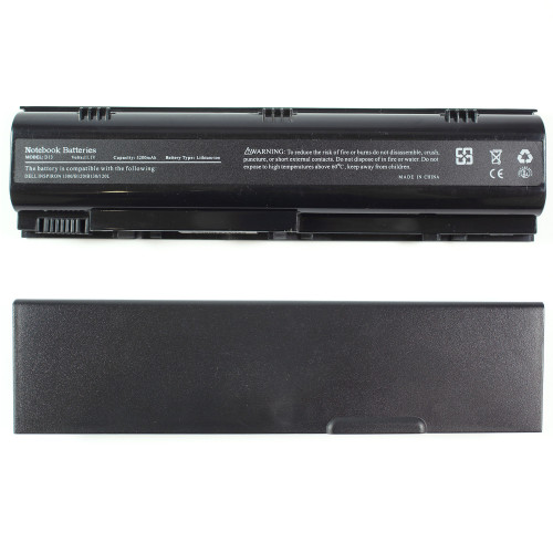 Батарея для ноутбука DELL HD438 (Inspiron: 1300, 1301, B120, B130, Latitude 120L) 11.1V 5200mAh Black