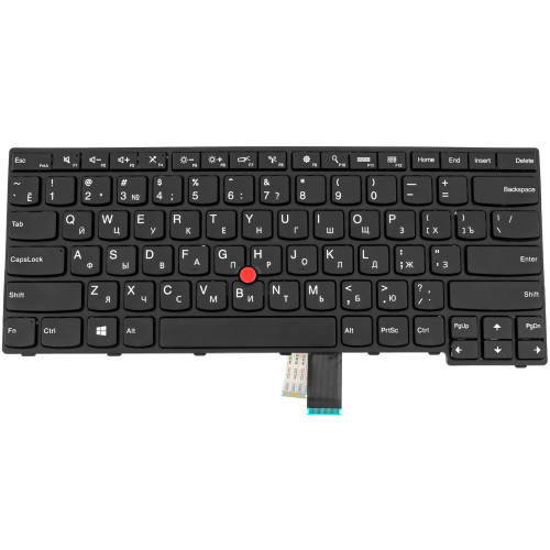 Клавіатура для ноутбука LENOVO (ThinkPad: E450, E450c, E455 series) rus, black