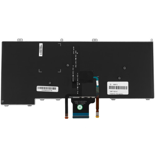 Клавиатура для ноутбука DELL (Latitude: 7000, E7240, E7440) rus, black, подсветка клавиш, с джойстиком