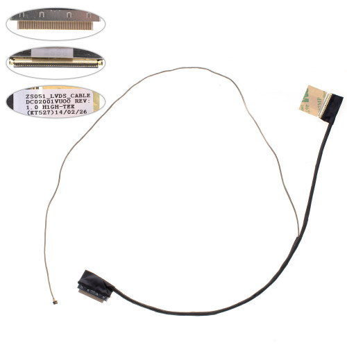 Шлейф матрицы для ноутбука HP (15-G, 15-R, 15-H, 250 G3 series), LED (DC02001VU00)