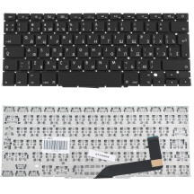 Клавіатура для ноутбука APPLE (MacBook Pro Retina: A1398 (2012-2015)) rus, black, BIG Enter