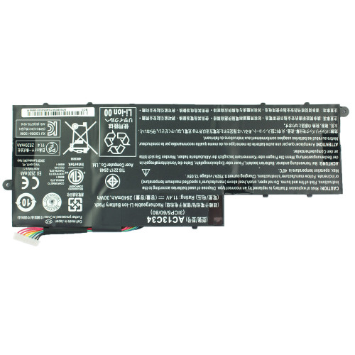 Батарея для ноутбука ACER KT.00303.010 (Aspire: V5-122P, V5-132, V5-132P) 11.4V 2640mAh Black