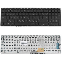 Клавіатура для ноутбука HP (Pavilion: 15-P, 15Z-P, 17-F) rus, black, без фрейма