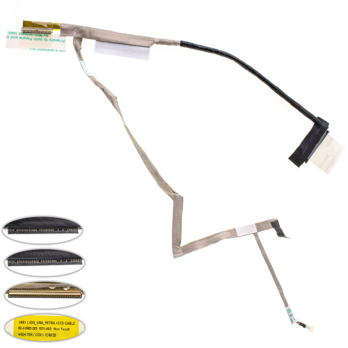Шлейф матриці для ноутбука ACER (AS:V5-531G, V5-571G), LED, роз'єм під камеру (MB: DIS) (50.4VM03.031)