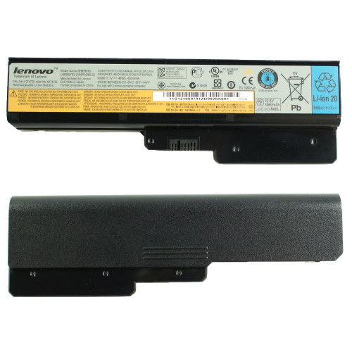 Оригінальна батарея для ноутбука LENOVO 42T4585 (Lenovo: B460, B550, G430, G450, G530, G550, G555, N500, IdeaPad: V460, Y430, Z360) 11.1V 4400mAh Black