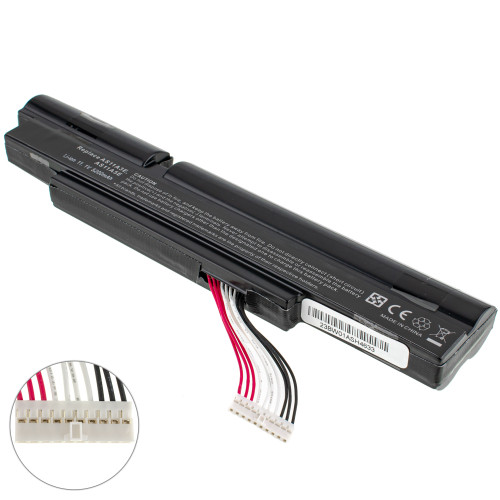 Батарея для ноутбука ACER AS11A3E (Aspire: 3830, 4830, 4830TG, 5830T) 11.1V 5200mAh, Black
