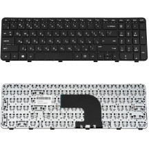 Клавіатура для ноутбука HP (Pavilion: dv6-7000, dv6t-7000, dv6z-7000) rus, black, з фреймом