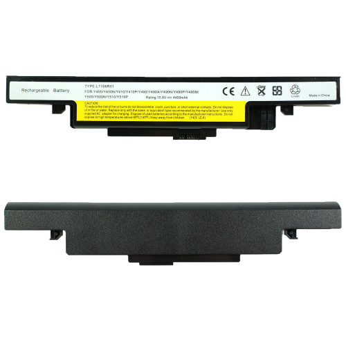 Батарея для ноутбука LENOVO L11S6R01 (IdeaPad: Y400, Y410, Y490, Y500, Y510, Y590 series) 11.1V 4400mAh Black