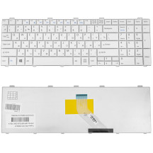 Клавіатура для ноутбука FUJITSU (LB: A530, A531, AH512, AH530, AH531, NH751) rus, white