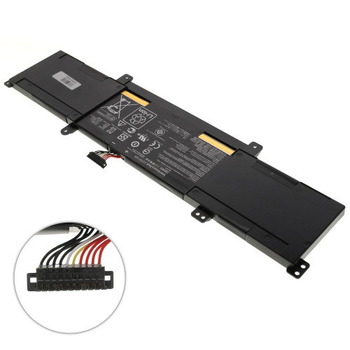 Оригінальна батарея для ноутбука ASUS C21N1309 (VivoBook S301LP, S301LA, Q301L) 7.4V 4965mAh 38Wh Black (0B200-00580000)
