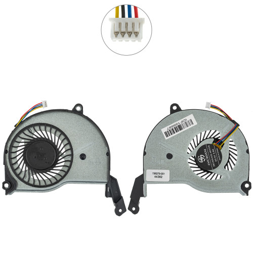 Вентилятор для ноутбука HP PAVILION 14-N000, 14-N200, 15-N000, 15-N100, 15-N200 series (732068-001 , 736218-001, BSB0705HC-DC20) (Кулер)