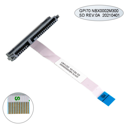 Шлейф HDD для ноутбука НР (ENVY 17M-CG, TPN-C146) NBX0002M300